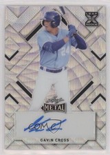 2022 Leaf Metal Silver Wave 4/8 Gavin Cross #BA-GC1 Auto 0a17