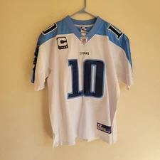 Reebok Tennessee Titans NFL Football Jersey #10 Vince Young Size 48