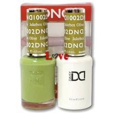 DND Daisy Gel Nail Polish Soak Off 0.5fl.oz Gel Duo DND1002- Jukebox Olive