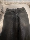 Black Baggy Jeans, (Size 11/30 ) Rhinestone Cross Pockets Brand Disclosure — photo 1