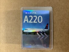 2022 Delta Airline Pilot Trading Card #56 Airbus A220-300