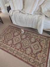 Dunelm patterned Rug Size 150 x 80 cm Excellent clean condition 