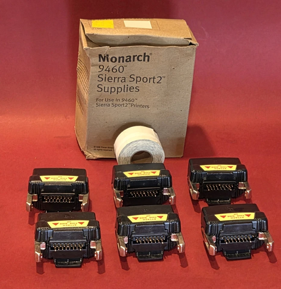 LOT OF 8 MONARCH PAXAR 9460 PRINTERS - Image 3 of 4