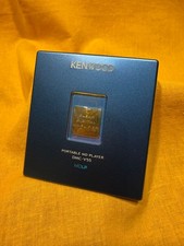 KENWOOD DMC-V55 Portable MD Player Blue Tested Working Clean Japan