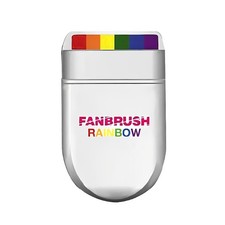 Rainbow Fanbrush Costume Face Paint