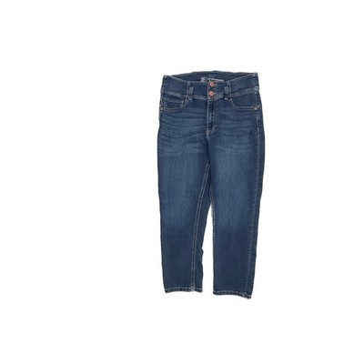 No Boundaries Cropped Women's size 13 Dark Wash Blue Denim Jeans