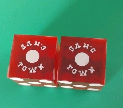 Sam's Town Dice Pair 214 2576 | eBay