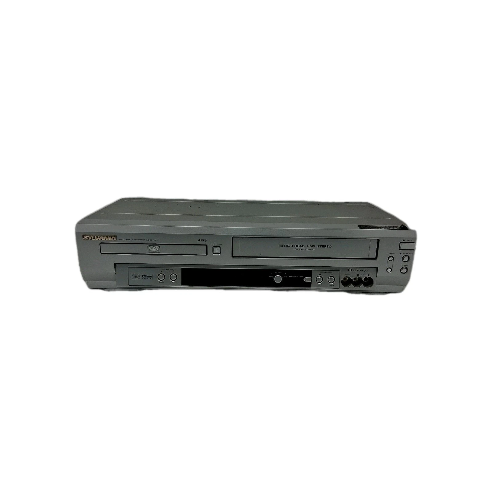 Sylvania SSD803 4-Head Hi-Fi Video Cassette Recorder VCR/DVD Combo Player Tested