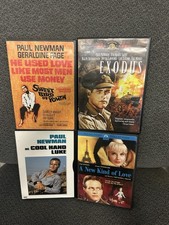Paul Newman Lot - EXODUS + COOL HAND LUKE + NEW KIND OF LOVE + SWEET BIRD DVD