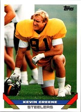 1993 Topps Football Kevin Greene Pittsburgh Steelers Base Card NM #640