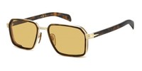 David Beckham Db 7158/S Gold Brown Havana 57/19/145 Herren Sonnenbrillen