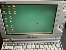 Toshiba Libretto 110CT UMPC Laptop Pocket PC Computer