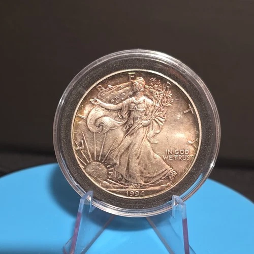 U.S. Mint American Eagle 1 oz Silver Coin 1994 .999 Fine $1 Uncertified