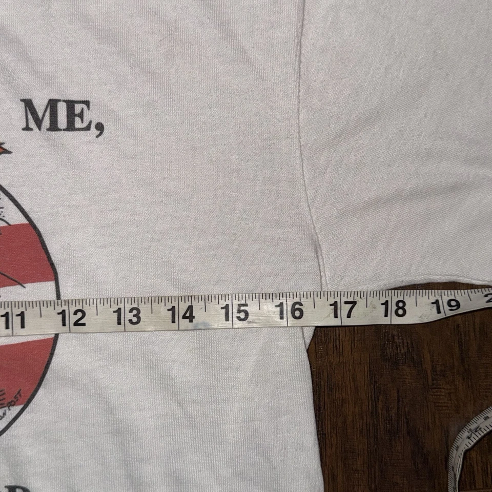 Camisa De Colección Bill N’ Opus Don’t Blame Me 1986 Hecha en EE. UU. Humor Político Años 80 Foto 4 de 4