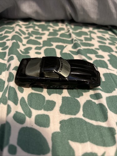 Vintage Tyco HO Slot Car Chevrolet Corvette ZR-1 440X2 Black Body Only E10 - Foto 3 di 5