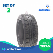Set Of 2 Used 23545r18 Nokian Encompass Aw01 98v - 932 Set Of 2 Used 23545r18 Nokian Encompass Aw01 98v - 932