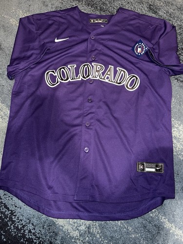 Ezequiel Tovar Signed Colorado Rockies Jersey Superstar Slugger JSA Auth - Picture 4 of 4