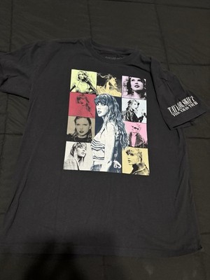 Taylor Swift MENS The Eras Tour Tee T-Shirt Official Concert Merch Black-M-8362