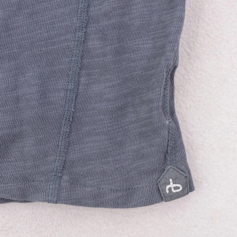 Толстовка с капюшоном мужская большая серая синяя хлопчатобумажная легкий пуловер реглан - Изображение 3 из 4