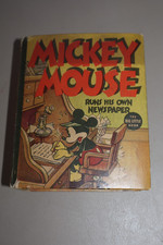 Topolino gestisce il proprio giornale 1937 BLB Walt Disney Whitman VEDI FOTO