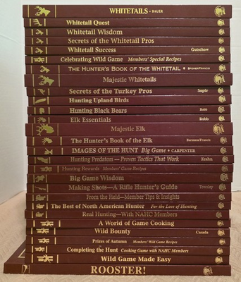 #ad North American Hunting Club Books $5 Each Cookbooks; Guidebooks $5.00