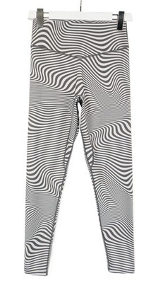 VITALITY X COSMOPOLITAN The Storm Leggings Damen LARGE Elastic Wave Muster