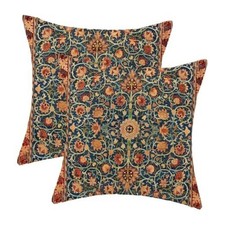 Boho Floral Pillow Covers 22x22 Set of 2, William 22" x 22" Pack of 2 Boho-7