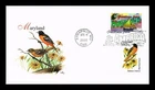 DR JIM STAMPS US COVER MARYLAND GREETINGS FROM AMERICA FDC COMBO FLEETWOOD