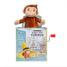 Curious George Jack in the Box Baby Toy Classic Musical Retro Playtime Fun