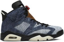 Size 13 - Air Jordan 6 Retro Washed Denim for sale online | eBay