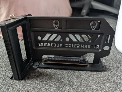 Cooler Master Vertical GPU Holder Kit w/ PCIe Riser, ATX/mATX, New Unused No Box