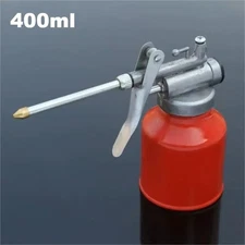 Manual Oil Can 250ml 400ml High Pressure Lubrication Grease Pump Red Green
