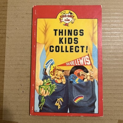Things Kids Collect Book 1980 Shari Lewis 1st Vintage RARE Kids Only Club