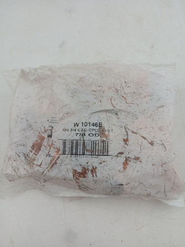 3/4 In CxC Copper Couplings W10146E 7/8 OD Pipe Fittings Sweat Pack of 25