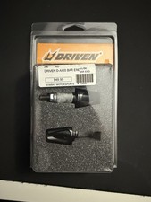 Driven D-Axis Bar Ends Black/Black