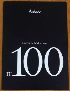 Livret Photo Lingerie Aubade 38x27 Leçon n°100 NEUF