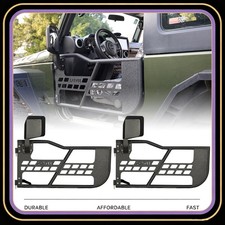 Tube Doors For 07 08 -18 Jeep Wrangler Jk 2 Door Off-road With Side View Mirror Tube Doors For 07 08 -18 Jeep Wrangler Jk 2 Door Off-road With Side View Mirror
