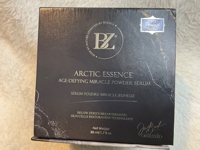 Below Zero Miracle Tightening Powder Serum Arctic Essence Age Defying  1.7oz C-1