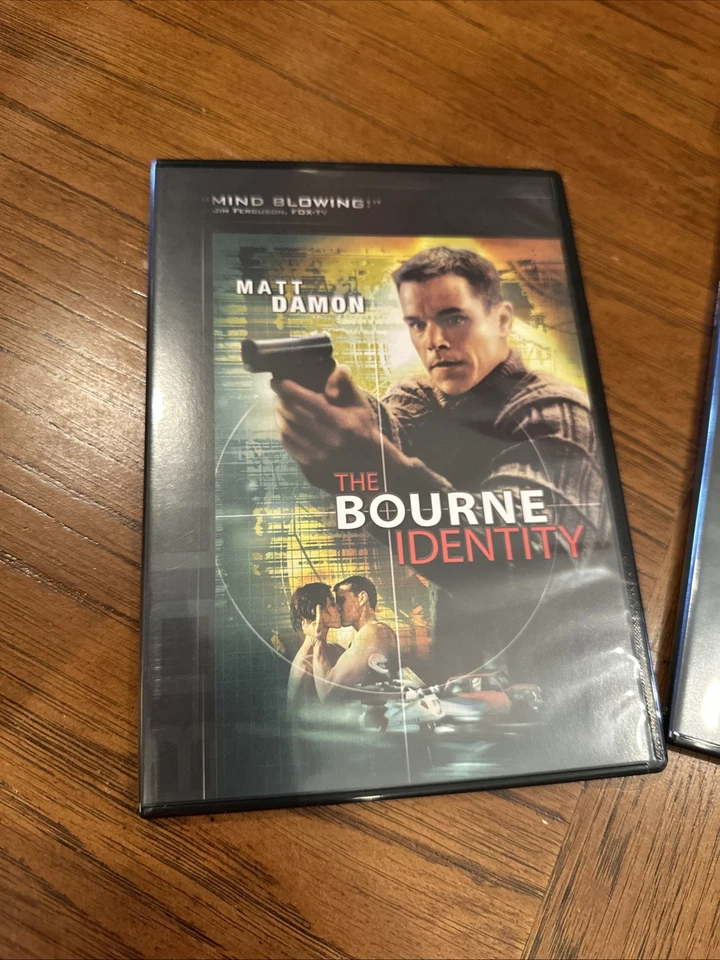 The Bourne Trilogy DVD Set Matt Damon Action 3 Movies Bonus Features Complete - Image 4 of 4