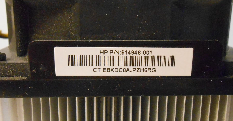 HP 614946-001 Heat Sink and Fan Assembly HP Pavillion AM2 AM3 - Image 2 of 4