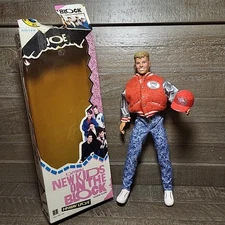 New Kids On the Block Joe  Hangin' Loose Doll Figure w Cap 1990 Opened Box NKOTB