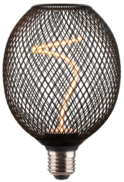 Enovalite Led-Filament-Lampe, Vintage, Mesh, E27, 4,9W, 200Lm, 1800K-image