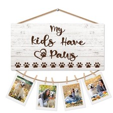 Dog Grandparents Gifts Picture Frame Photo Holder for Wall, Pet Cat Dog Grand...