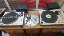 stanton str8 100 dj turntables x2 decks