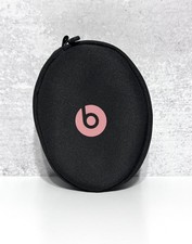 Beats Carrying Pouch Bag Black Dusty Pink Headphones Soft Zipper Case ONLY