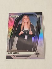 2024 Prizm WNBA #148 Kate Martin RC Rookie Silver Prizm Variation Las Vegas Aces