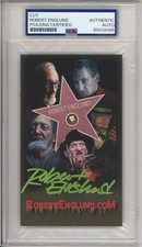 ROBERT ENGLUND SIGNED PICTURE FREDDY KRUEGER PSA DNA COA Nightmare On Elm Street