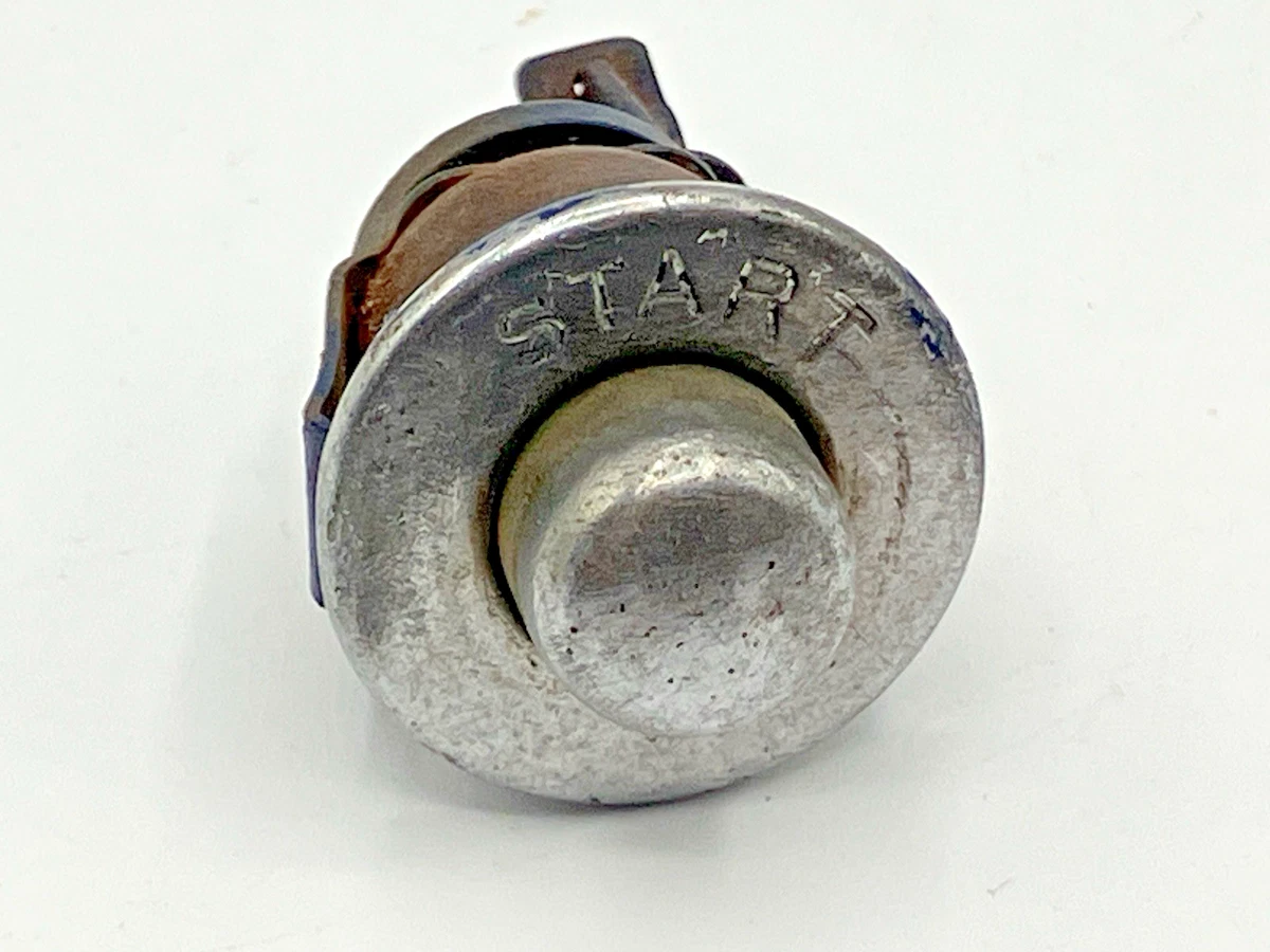 Push Button Start Switch, Waterproof Stainless Steel Push Button For Doorbell ANGGREK Blanco