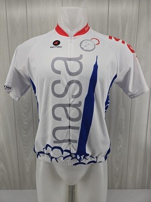 PACTIMO Cycling Jersey NASA Marshall Space Center Space Shuttle Size Large