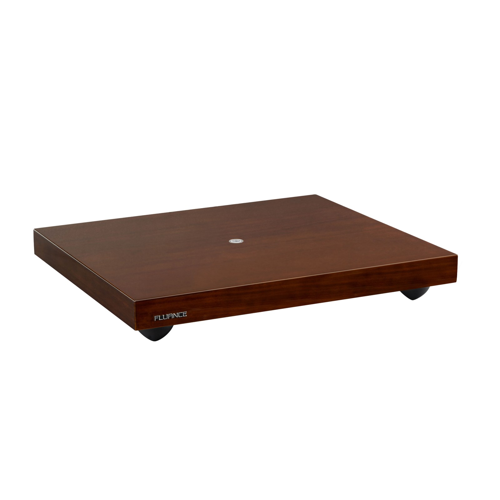 Fluance IB40 Turntable Isolation Base Anti-Vibration Wood Pl